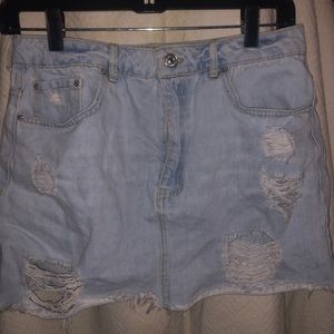 Denim skirt
